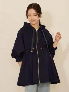 ダッカー付きライトアウター Navy